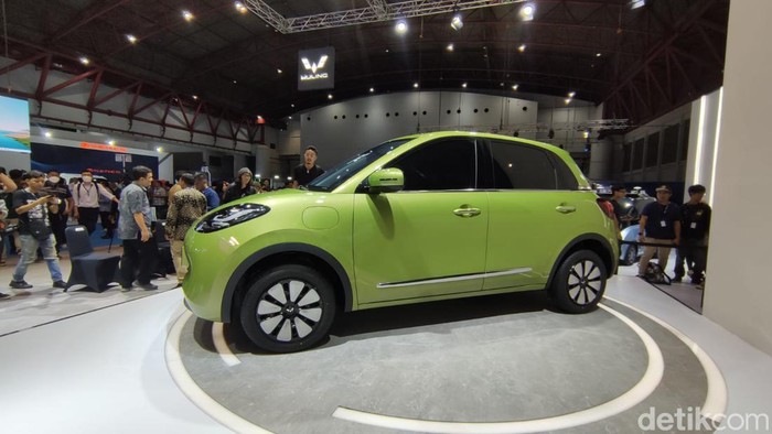 Mobil listrik Wuling Binggo di PEVS 2023.