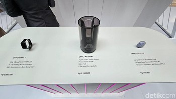 Ada sederet produk IoT Oppo. Foto: Adi Fida Rahman/detikINET