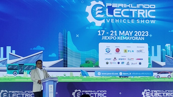 Pameran PEVS 2023 resmi dibuka Moeldoko.