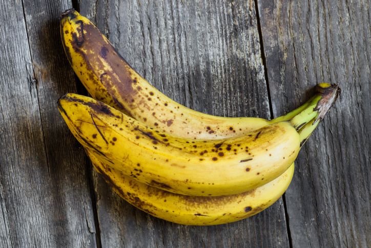 Pisang kulit bercak hitam