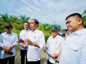 Jokowi: 13.000 Km Jalan Kabupaten-Kota di Sumut Rusak, Provinsi 340 Km