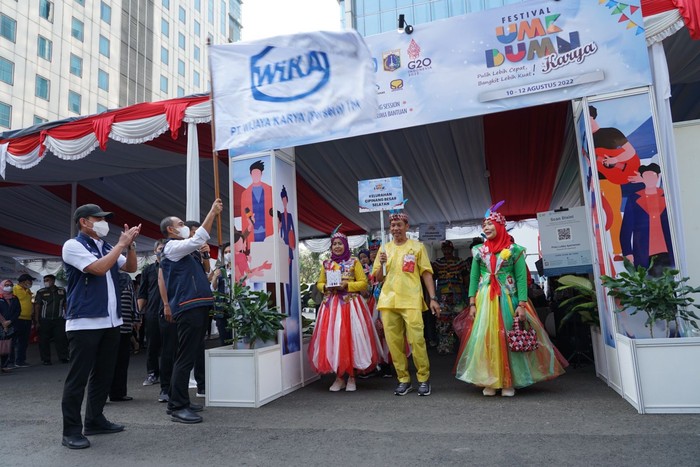 PT Wijaya Karya (Persero) Tbk (WIKA) terus berupaya mendorong UMKM Indonesia untuk lebih dikenal pasar internasional.
