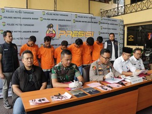 2 Tahun Curi Motor, Sindikat Bersenjata Api Ditangkap di Jakbar