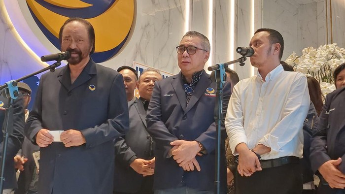 Surya Paloh di DPP NasDem (Rumondang-detikcom)