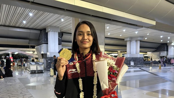 Taekwondoin Megawati Tamesti Maheswari