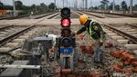 Foto Terbaru! Progres Pembangunan Stasiun Kereta Cepat Tegalluar