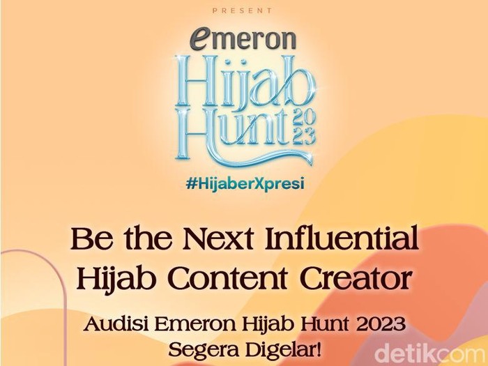 Ajang pencarian bakat Emeron Hijab Hunt 2023 akan kembali digelar.