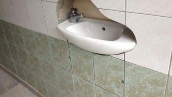 Wastafel yang unik. Foto: Boredpanda