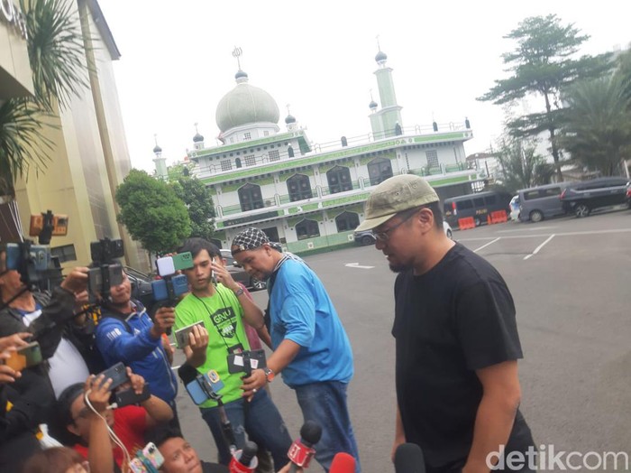 Hanny Kristianto saat ditemui di Polres Jakarta Selatan.