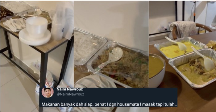 Kecewa! Pria Ini Sudah Masak Banyak Makanan Tapi Tamu Tak Datang