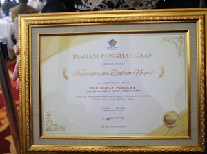 Raih Kinerja Anggaran Terbaik, Mendagri Apresiasi Kerja Keras Jajaran