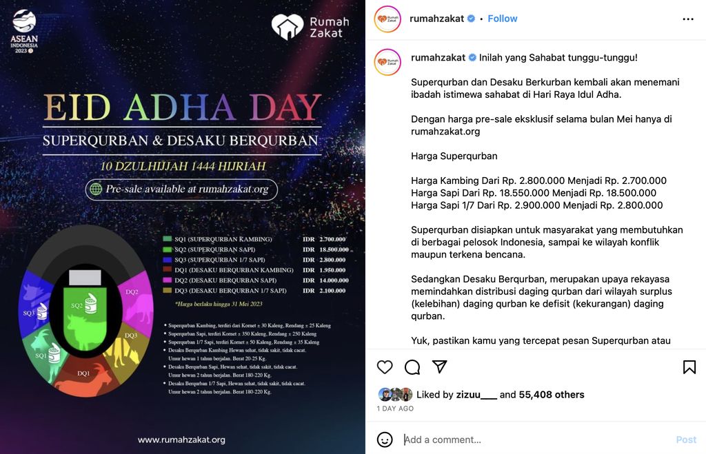 Kreatif! Penjual Kambing Kurban Ini Promosi Pakai Denah Konser Coldplay