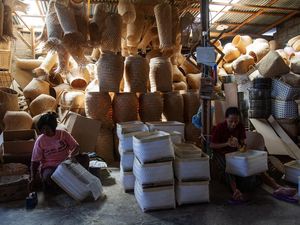 Kerajinan Bambu Asal Sleman Ini Tembus Pasar Luar Negeri