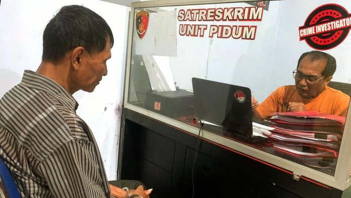 Pelaku jambret di Situbondo saat diamankan