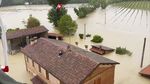 Penampakan Banjir Landa Italia