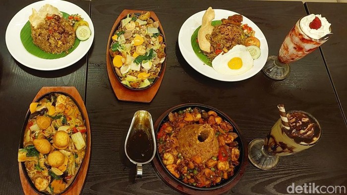 Ragam pilihan menu Mama Hotplate.