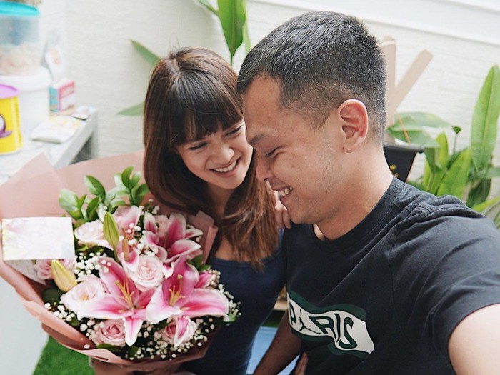 Potret kebersamaan rio Alief dengan Vinessa Inez.