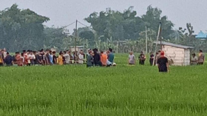 Rumah pompa lokasi pria tanpa identitas tewas di Magetan
