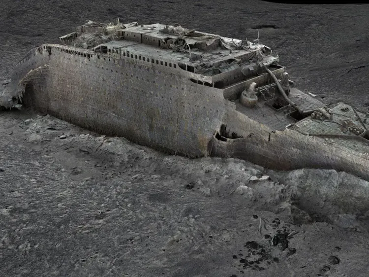 Potret Utuh Kapal Titanic, Bersih Tanpa Penghalang