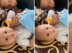 Viral Video Ayah Menyusui Bayinya Melalui Telinga, Terlalu!