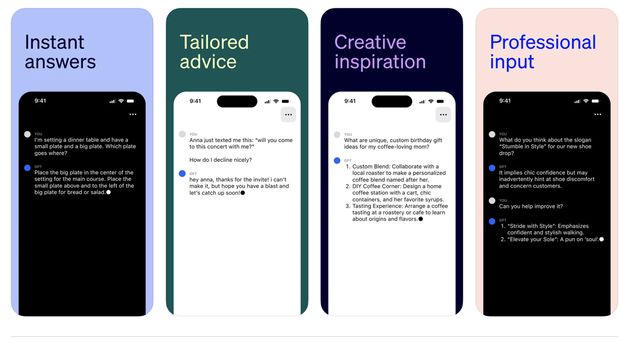 Aplikasi Chat GPT di iOS