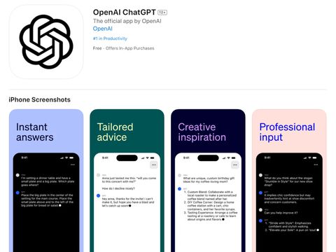 Aplikasi ChatGPT di App Store
