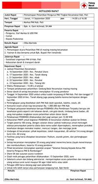 Contoh Notulen Rapat Lengkap Dengan Format, Begini Cara Membuatnya