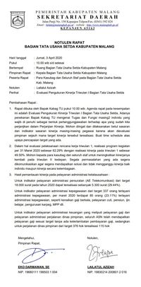 Contoh Notulen Rapat Lengkap Dengan Format, Begini Cara Membuatnya