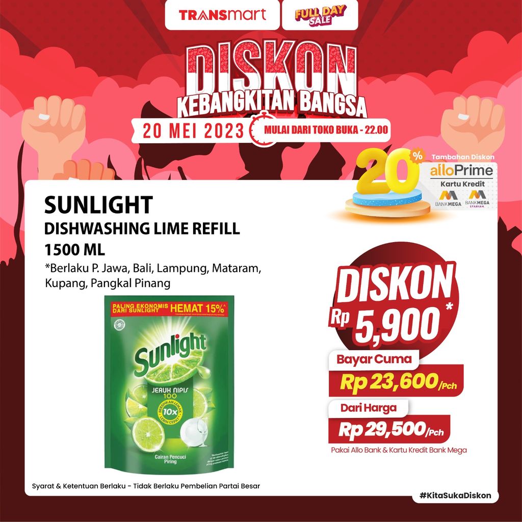 Diskon Promo Transmart FullDay Sale. (Dok. Transmart)