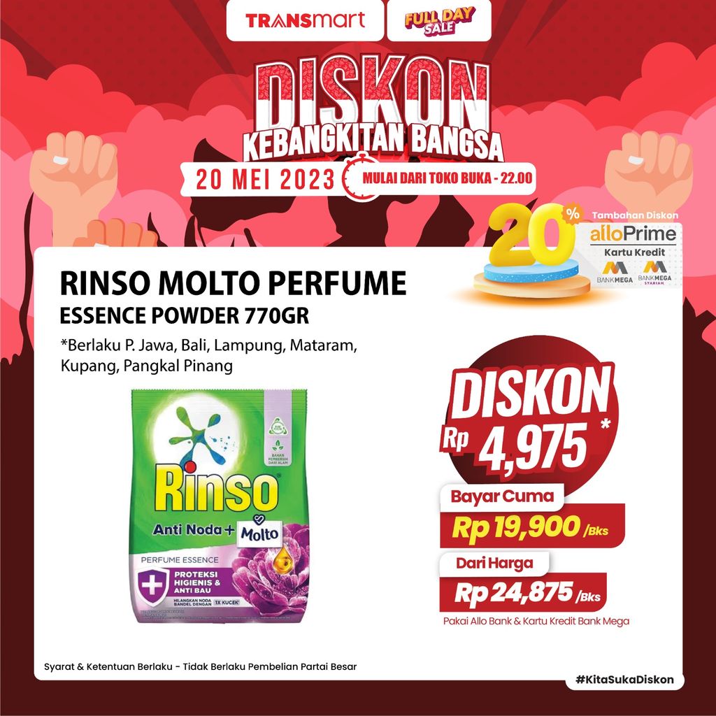 Diskon Promo Transmart FullDay Sale. (Dok. Transmart)
