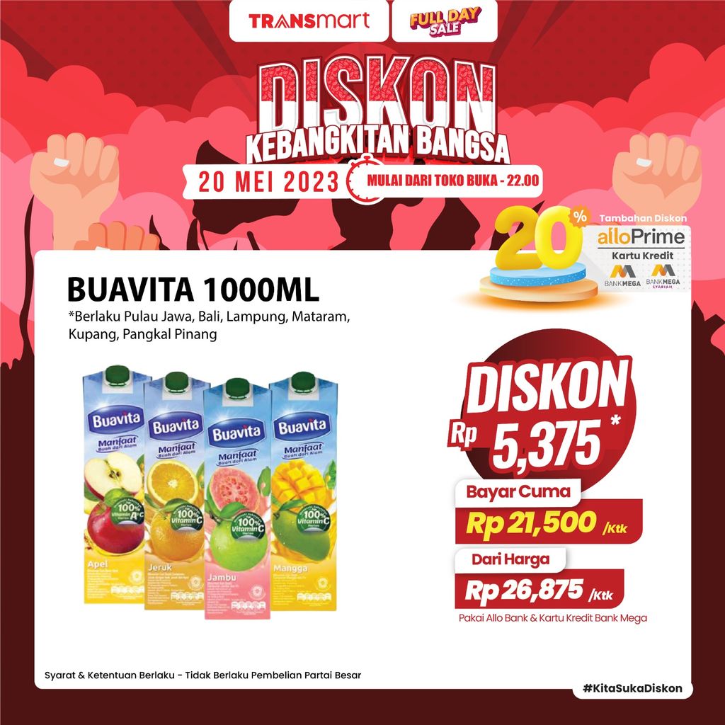 Diskon Promo Transmart FullDay Sale. (Dok. Transmart)