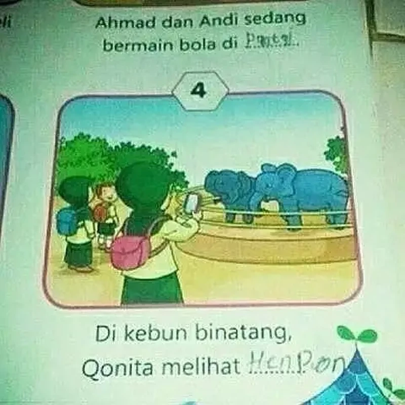Jawaban Ulangan Bocil yang Bikin Tepok Jidat, Ada-ada Aja!
