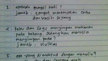 Jawabannya kreatif juga. Foto: Instagram/yukhappyaja