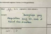 Jawaban Ulangan Bocil yang Bikin Tepok Jidat, Ada-ada Aja!