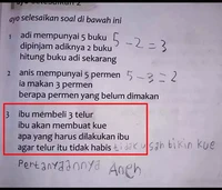 Jawaban Ulangan Bocil yang Bikin Tepok Jidat, Ada-ada Aja!