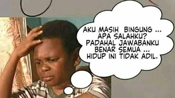 Sudah benar, loh. Foto: Instagram/meme.wkwk