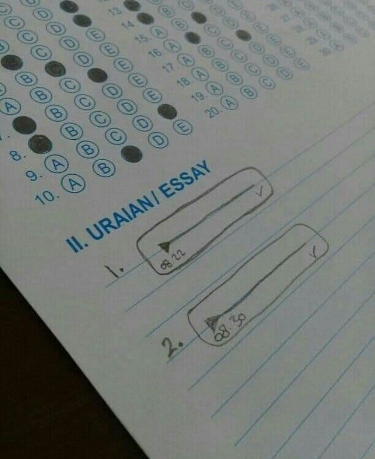 Jawaban Ulangan Bocil yang Bikin Tepok Jidat, Ada-ada Aja!