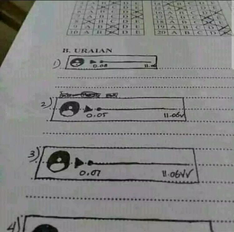 Jawaban Ulangan Bocil yang Bikin Tepok Jidat, Ada-ada Aja!