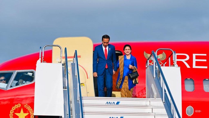 Jokowi Tiba di Jepang