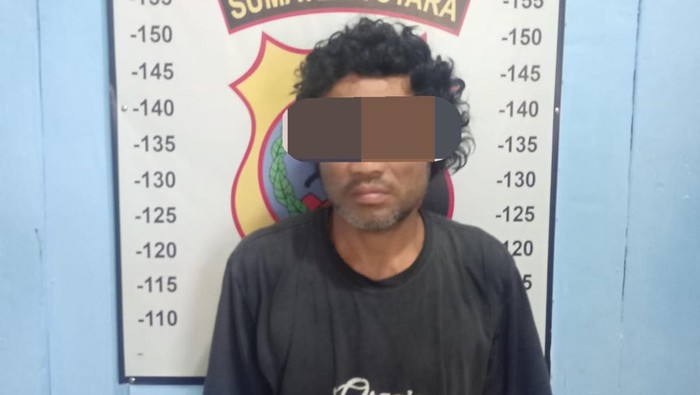 Jukir yang cangkul kaki teman di Tebing Tinggi ditangkap.