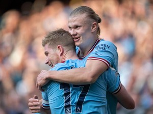 Man City Vs Palace: Guardiola Masih Simpan Haaland dan De Bruyne?