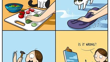 Berasa bos dia, kerjaan kita dipantau terus hehehe Foto: (Bored Panda).