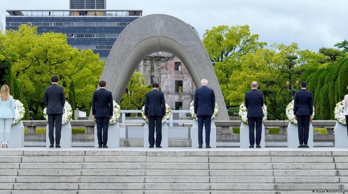 KTT G7: AS dan Inggris Jatuhkan Sanksi Baru terhadap Rusia (Susan Walsh/POOL/AFP/Getty Images)