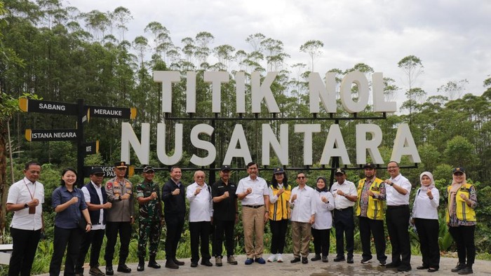 Menko Luhut cek proyek IKN Nusantara