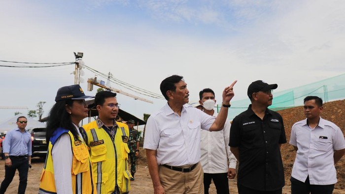 Menko Luhut cek proyek IKN Nusantara