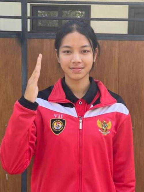 Siswi kelas X SMAN 9 Denpasar, Komang Andini Tria Amanda terpilih sebagai anggota Paskibraka Tingkat Nasional. (Foto: dok Pemkot Denpasar)