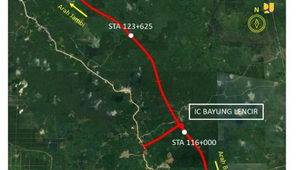 Kementerian Pekerjaan Umum dan Perumahan Rakyat (PUPR) terus mendorong pembangunan jalan tol guna meningkatkan konektivitas antar pusat pertumbuhan ekonomi di Pulau Sumatera. Dukungan infrastruktur konektivitas salah satunya melalui pembangunan Jalan Tol Betung – Tempino – Jambi sepanjang 169,9 km yang melintasi Provinsi Sumatera Selatan dan Jambi.