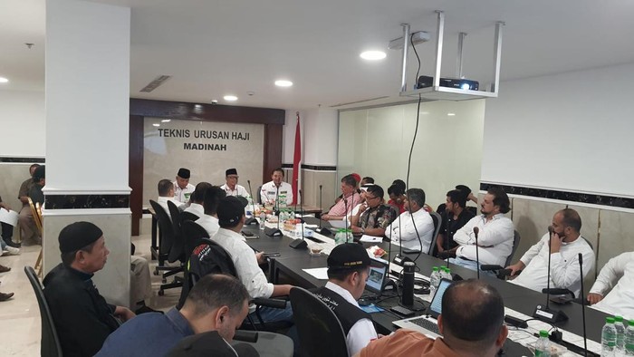 Pembekalan bagi para juru masak di Daker Madinah jelang kedatangan jemaah haji 2023