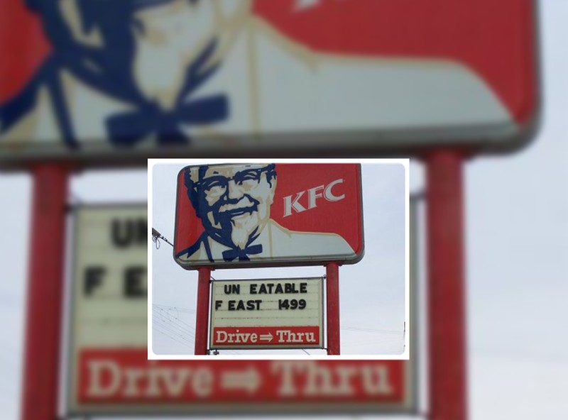 Kocak! 10 Papan Tanda Nyeleneh Ini Jadi Trik Marketing Restoran