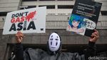 Ada Pikachu Demo di Kedubes Jepang Minta Setop Danai Energi Fosil